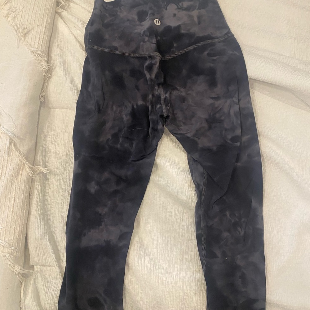 Lululemon Align Pant Crop 21” Graphite Grey Diamond Dye